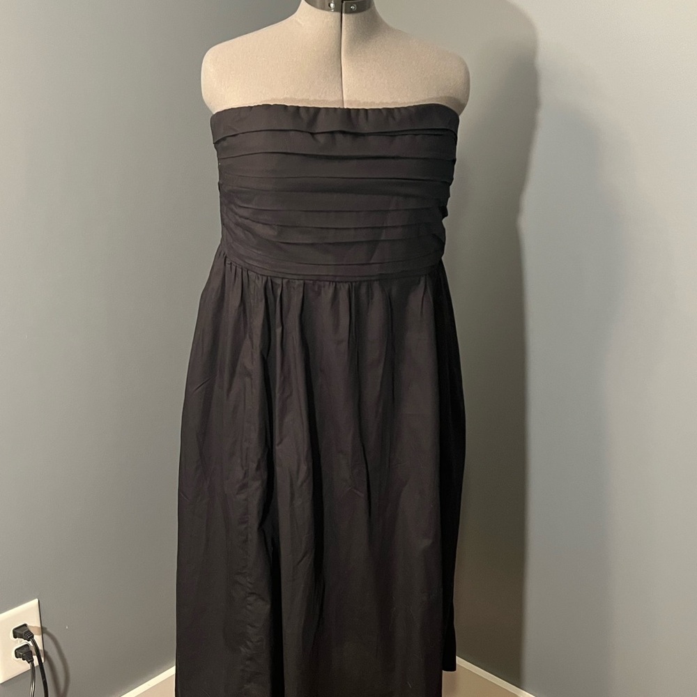 Abercrombie & Fitch Black Strapless Dress